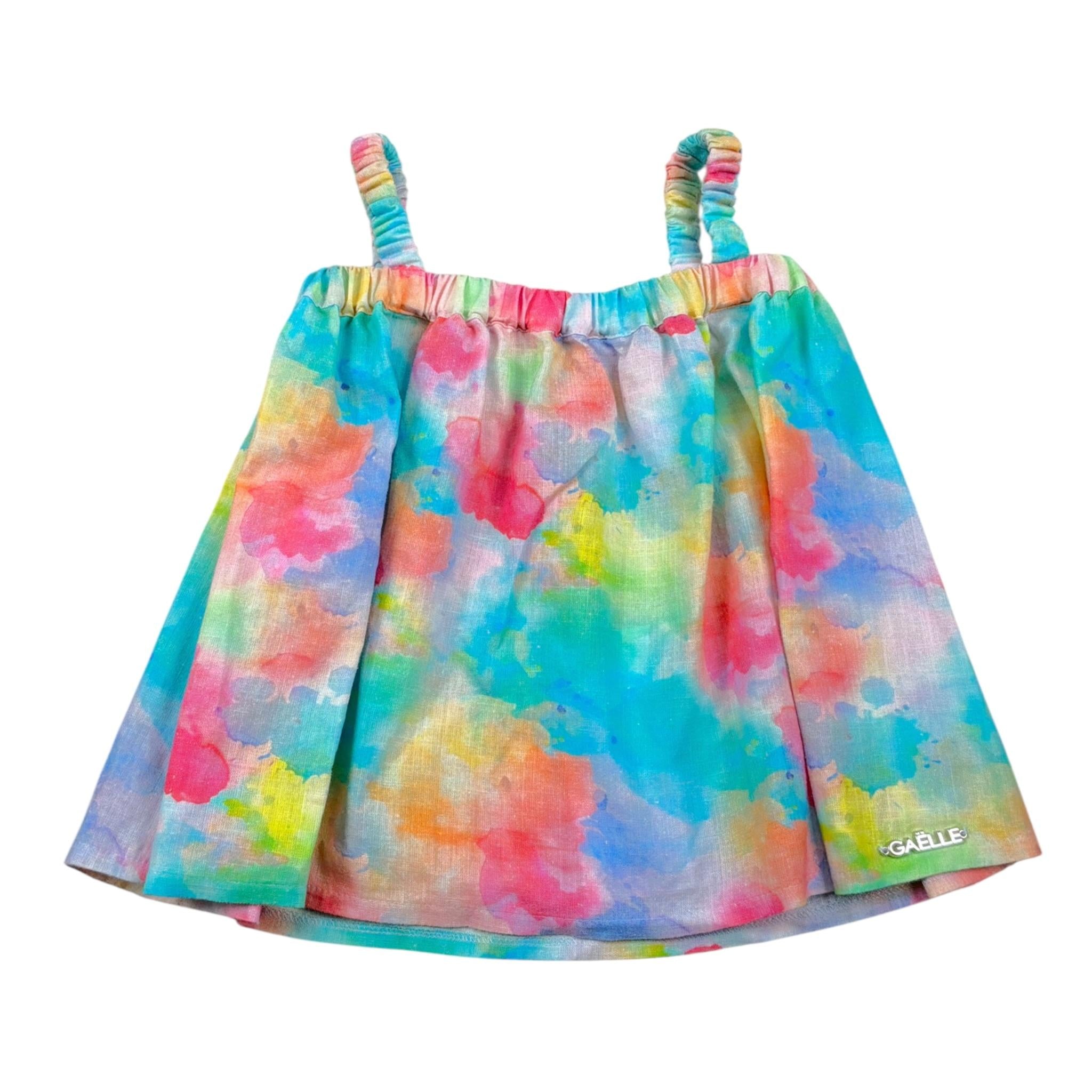 Gaelle Top Multicolor con Fantasia Multicolor per Bambina 2746TOP00457 MULTICOLOR GAELLE 