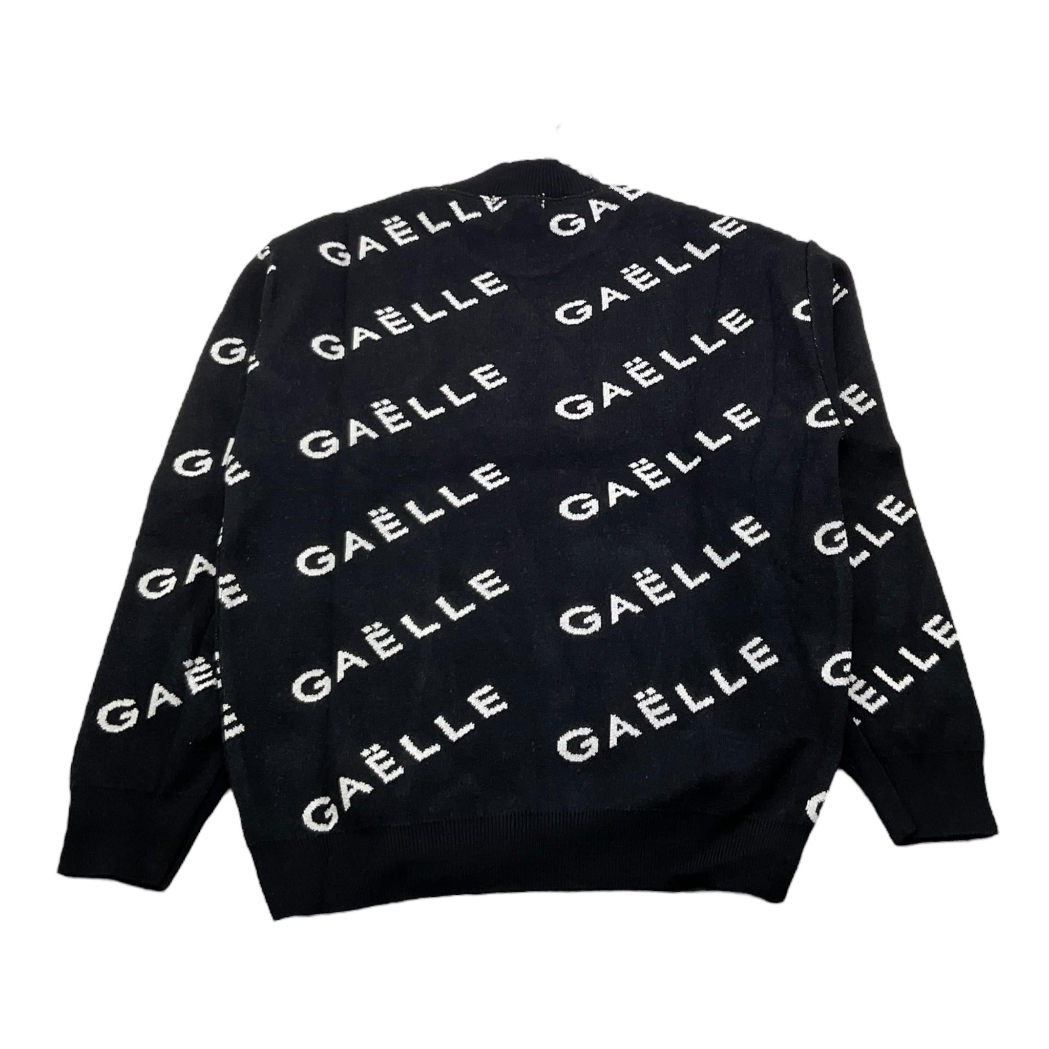 GAELLE maglia girocollo tinta unita con logo Nero per Bambina 2741W00409 NERO GAELLE 