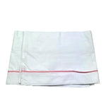 Isabel & Martinez Lenzuola Tinta Unita con Ricami per Neonata IM25N448 BIANCO ISABEL & MARTINEZ 