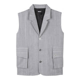 Dkny Smanicato Tinta Unita per Bambina D62278 GRIGIO DKNY 