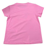 Liu Jo T-Shirt Girocollo Tinta Unita con Brillantini per Bambina KA5021XXJ ROSA LIU JO 