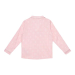 Ralph Lauren Completo 2 Pezzi Pigiama Shirt-Pantalone per Bambina 4P0150 ROSA RALPH LAUREN 
