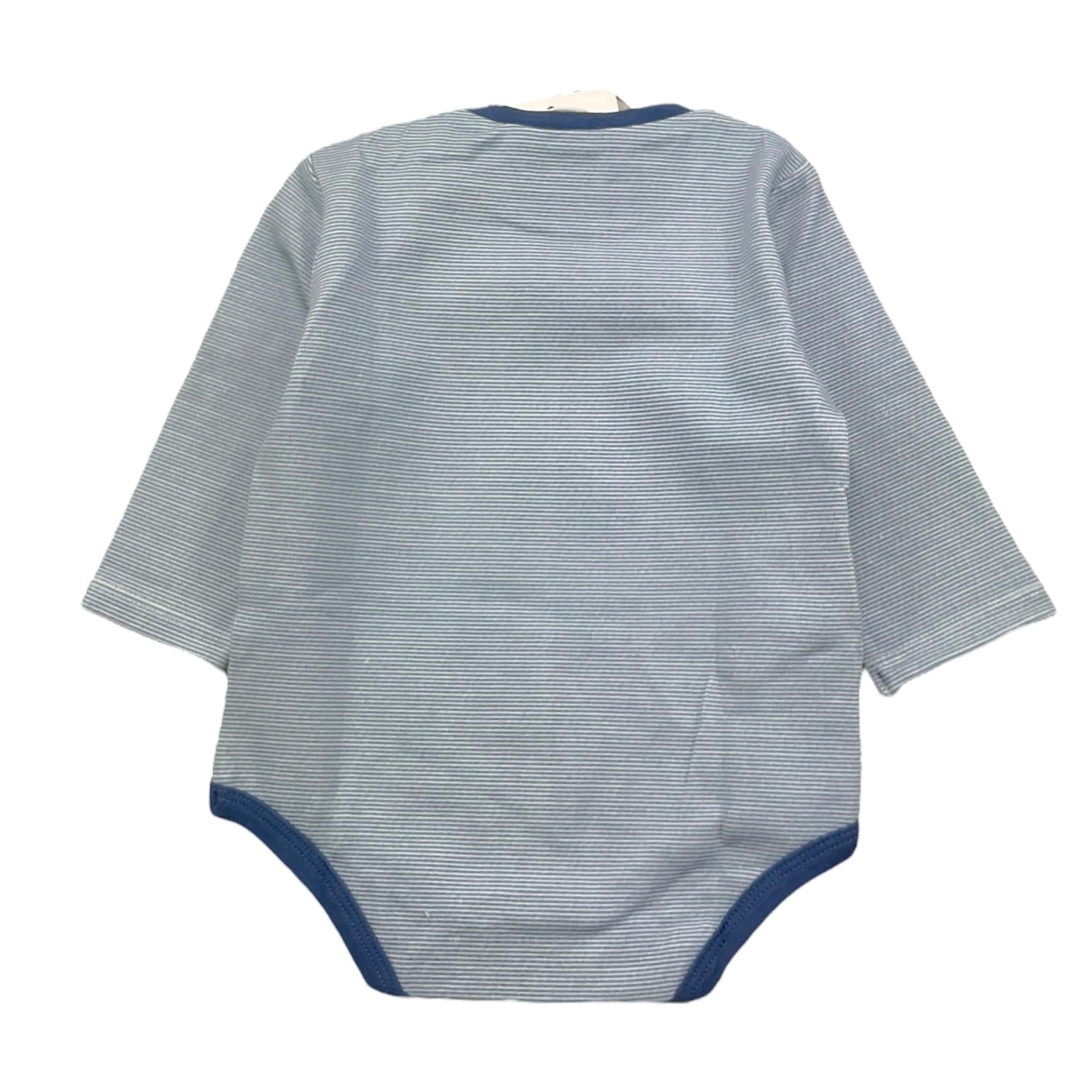 MAYORAL body tinta unita con stampa e maniche lunghe Azzurro per Neonato 271444 AZZURRO MAYORAL 