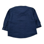 Manuel Ritz Camicia Manica Lunga tinta unita Blu per Bambino MR2503J BLU MANUEL RITZ 