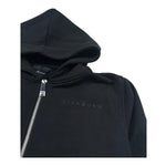John Richmond Felpa con Zip E Cappuccio Tinta Unita per Bambino RGP26001FE NERO JOHN RICHMOND 