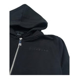 John Richmond Felpa con Zip E Cappuccio Tinta Unita per Bambino RGP26001FE NERO JOHN RICHMOND 