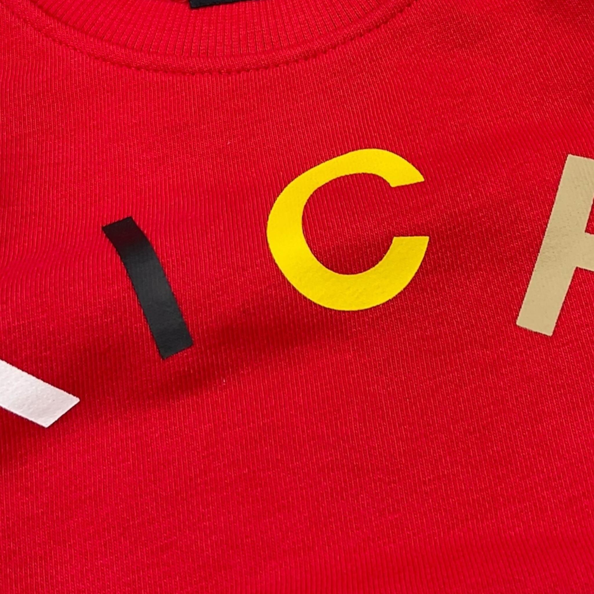 JOHN RICHMOND completo 2pz felpa-pantalone Rosso per Neonato RIA24067CF ROSSO JOHN RICHMOND 