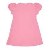 Liu Jo Abito Tinta Unita con Brillantini per Bambina KA5037XX ROSA LIU JO 