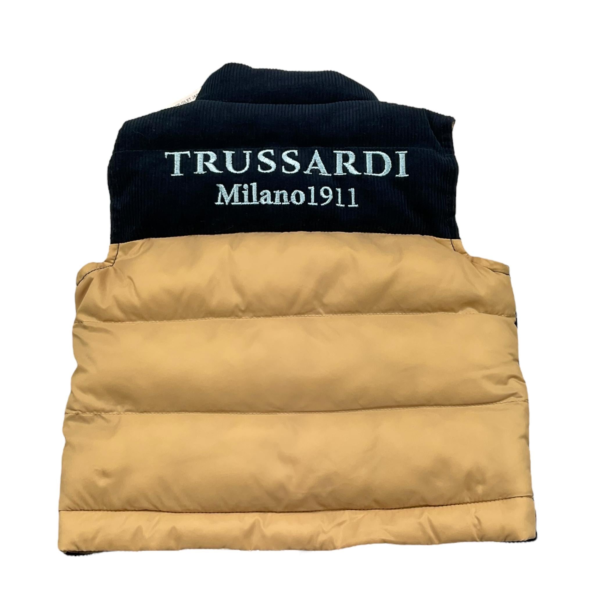 TRUSSARDI smanicato tinta unita Blu per Neonato TIA25101PI BLU TRUSSARDI 