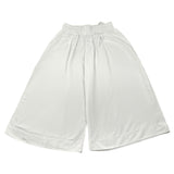 Magil Pantalone Tinta Unita Modello A Palazzo per Bambina FN25018 BIANCO MAGIL 