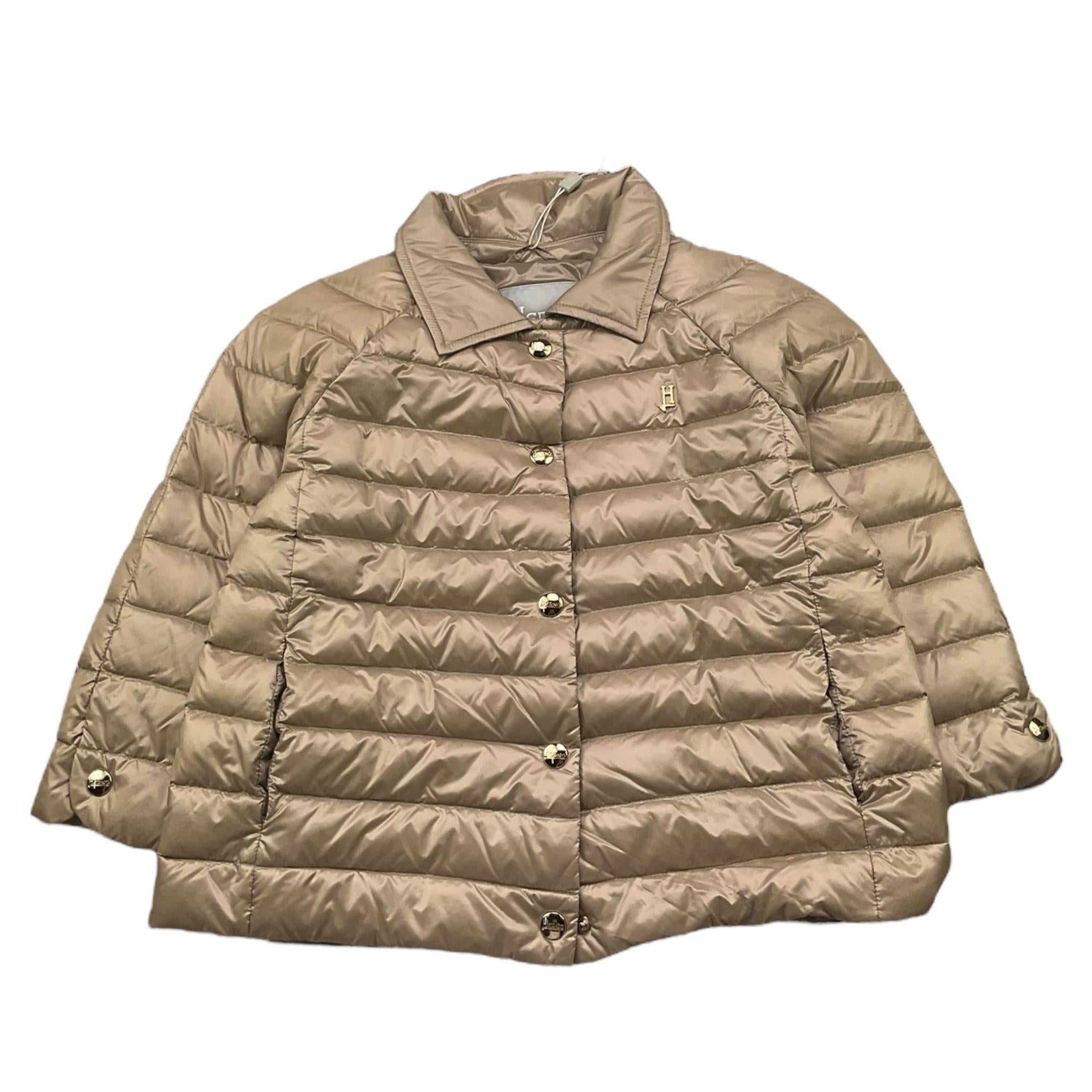 Herno Giubbino Tinta Unita con Zip per Bambina PI000179G SABBIA HERNO 