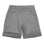 La Stupenderia Bermuda tinta unita con Elastico In Vita Grigio per Bambino TJBR71 GRIGIO LA STUPENDERIA 