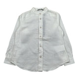 Antony Morato Camicia Manica Lunga tinta unita Collo Coreano Panna per Bambino MKSL00264 PANNA ANTONY MORATO 