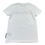John Richmond T-Shirt Girocollo Tinta Unita con Stampa per Bambino RBP26114TS BIANCO JOHN RICHMOND 