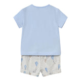 Mayoral Completo 2 Pezzi T-Shirt-Culottw per Neonato 1202 AZZURRO MAYORAL 