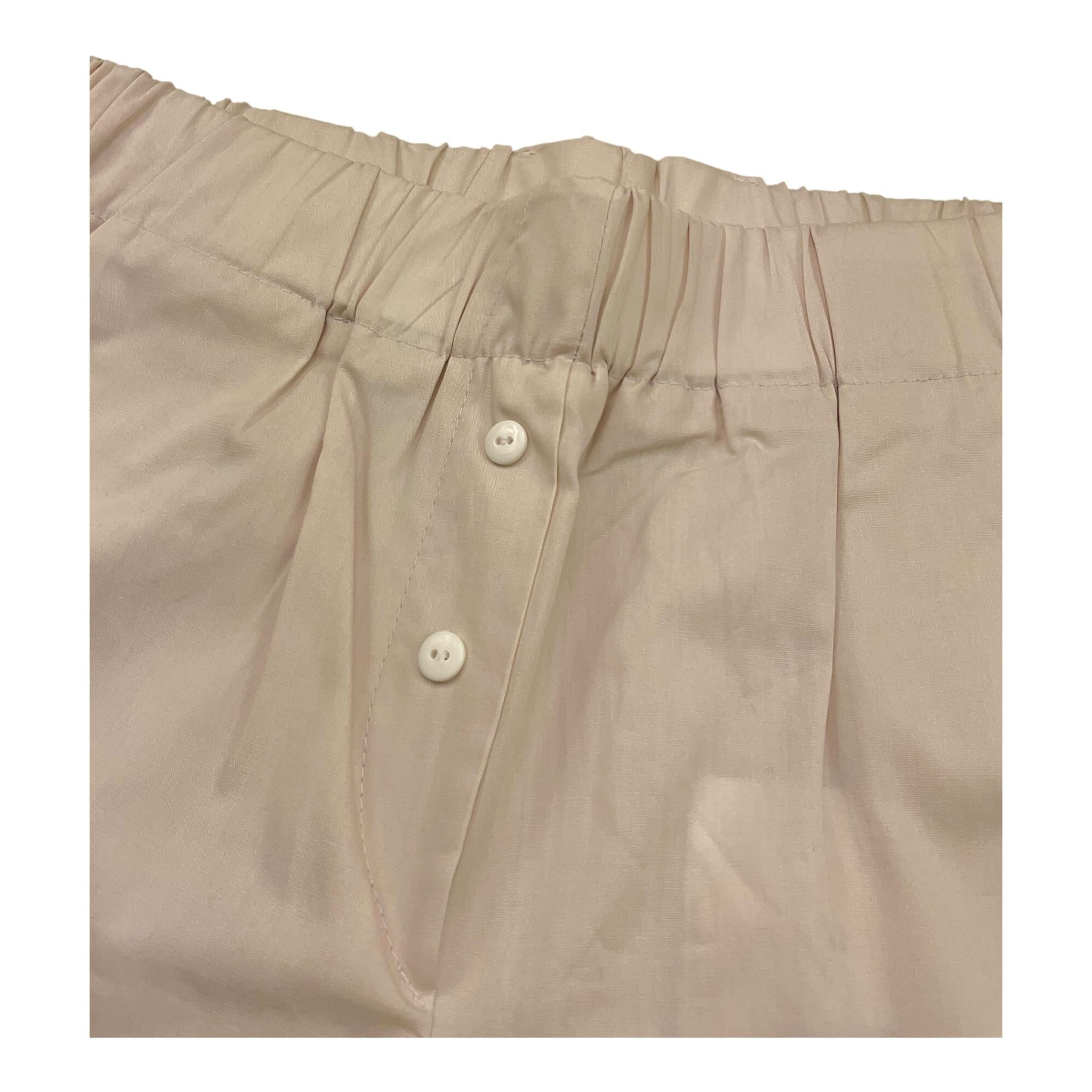 Hinnominate Short Tinta Unita con Elastico In Vita per Bambina 3646S00097 BEIGE HINNOMINATE 