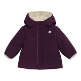 K-WAY giubbino bicolore reversibile  Viola/beige per Neonata K71338WXX VIOLA/BEIGE K-WAY 