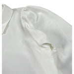 Lu Lu By Miss Grant Camicia Tinta Unita Manica Lunga per Bambina LL3270 BIANCO LU LU BY MISS GRANT 