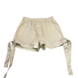 Meimeij Short Tinta Unita Con Elastico In Vita Grigio Per Bambina