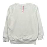 Trussardi Felpa Chiusa Girocollo Tinta Unita con Stampa per Bambino TBP26044FE PANNA TRUSSARDI 