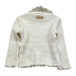 NANAN maglia modello lupetto tinta unita a costine Bianco per Neonata I2455612B BIANCO NANAN 