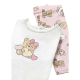 Mayoral Completo 4 Pezzi 2Shirt-2Pantalone Bianco per Neonata 1760 BIANCO MAYORAL 