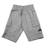 Adidas Bermuda Tinta Unita con Logo per Bambino JE3963 GRIGIO Adidas 