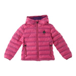 Blauer Giubbino Tinta Unita con Zip E Cappuccio per Bambina 24BLGC02368 ROSA BLAUER 