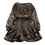 MARC ELLIS abito manica lunga tinta unita Oro per Bambina JMJDR12536 ORO MARC ELLIS 