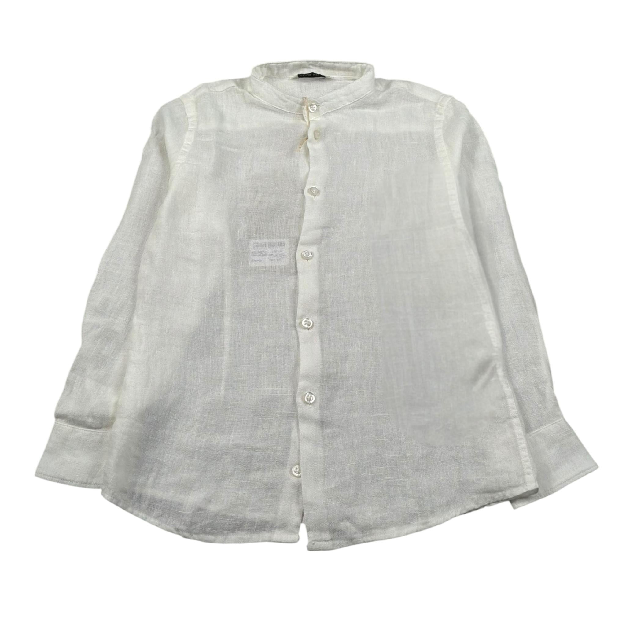 Manuel Ritz Camicia Manica Lunga tinta unita Panna per Bambino MR2576 PANNA MANUEL RITZ 