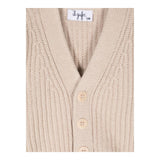 IL GUFO cardigan tinta unita con bottoni Sabbia per Neonato A24GF434EM109 SABBIA IL GUFO 