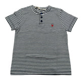 Manuel Ritz T-Shirt Fantasia A Righe per Neonato MR3087N BIANCO/BLU MANUEL RITZ 