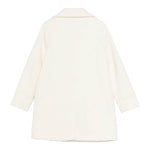 FAY cappotto tinta unita con bottoni Panna per Bambino FV2A40 PANNA FAY 
