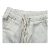 Gugu Gaga Pantalone Tinta Unita con Elastico In Vita per Neonato GM40 PANNA GUGU GAGA 