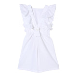 Twinset Tuta Tinta Giromanica Tinta Unita per Bambina 251GJ2405 BIANCO TWINSET 