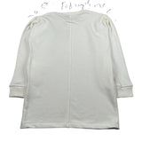 Jijil Abito Felpa tinta unita con Applicazioni Panna per Bambina JJE23AB017 PANNA JIJIL 