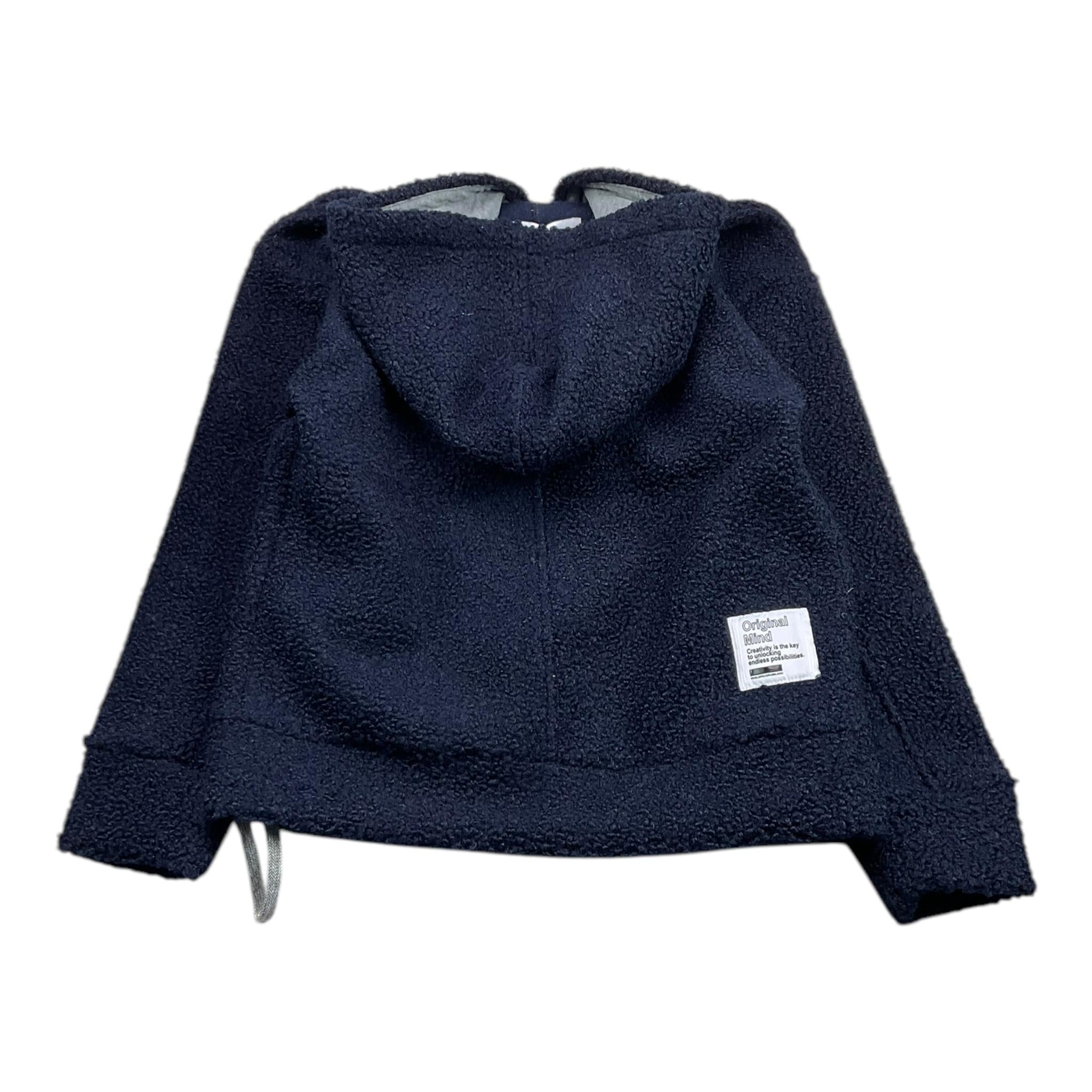 PAOLO PECORA felpa tinta unita con zip e cappuccio Blu per Bambino PP4150 BLU PAOLO PECORA 