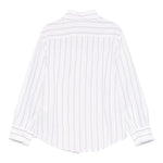 Eleventy Camicia Tinta Unita Fantasia A Righe per Bambino EW5P30XX BIANCO ELEVENTY 