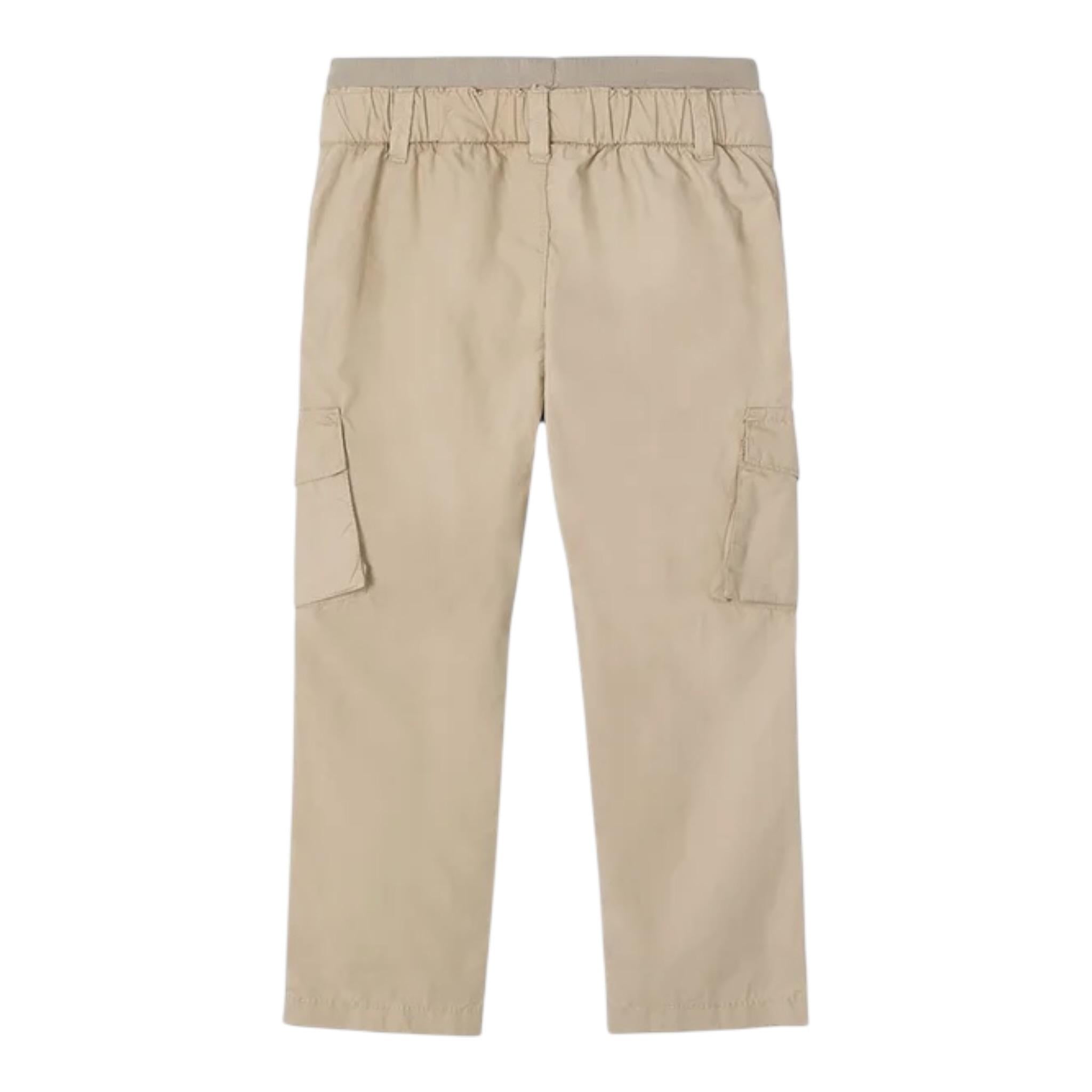 Mayoral Pantalone Tinta Unita con Elastico In Vita per Bambino 3571 BEIGE MAYORAL 