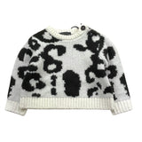 JOHN RICHMOND maglia girocollo bicolore con fantasia Bianco per Neonata RIA25115MA BIANCO JOHN RICHMOND 