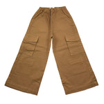Zhoe & Tobiah Pantalone Tinta Unita con Elastico In Vita per Bambina J&P4F BEIGE ZHOE & TOBIAH 