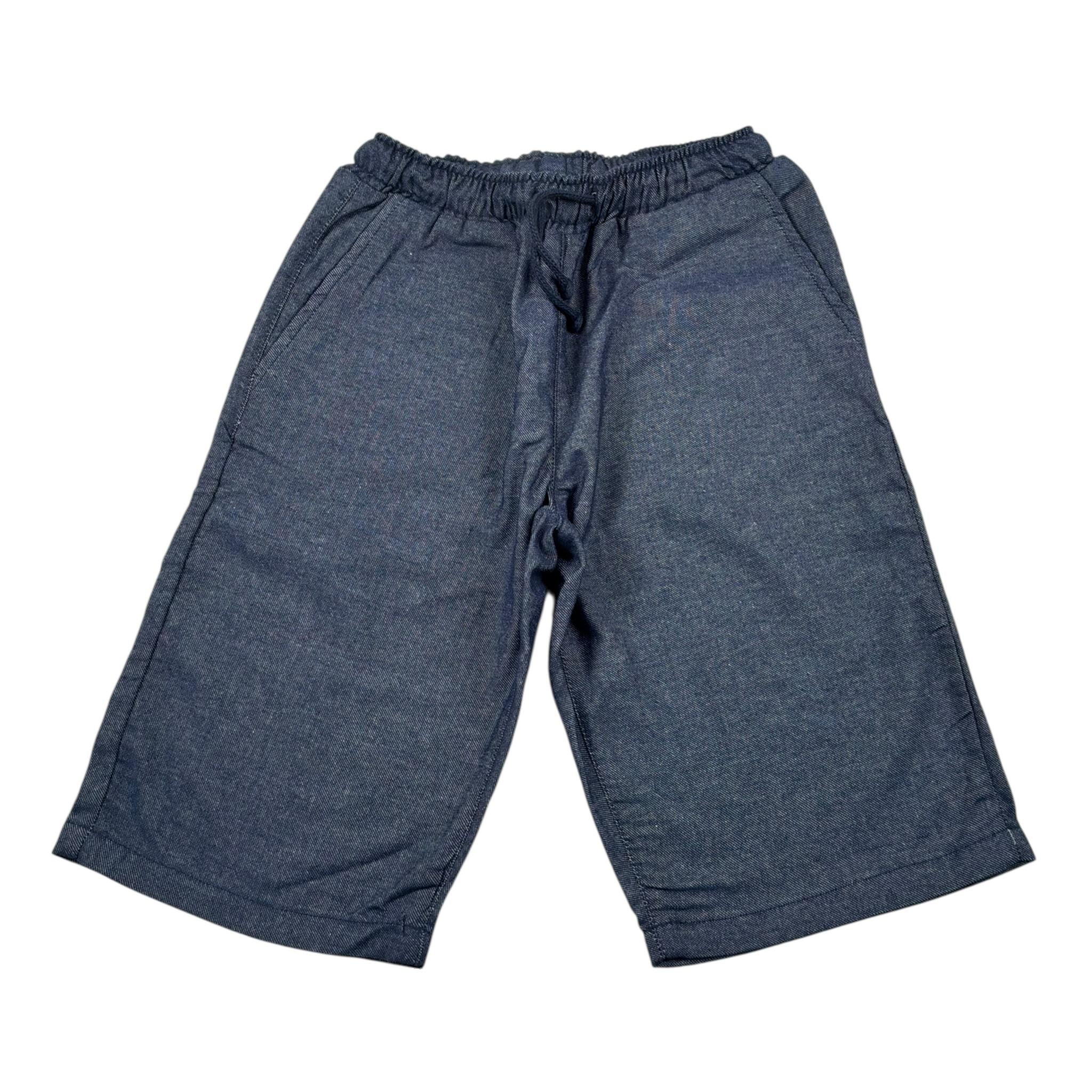 Siviglia Bermuda Tinta Unita con Elastico In Vita per Bambino SVJSO17244 BLU SIVIGLIA 