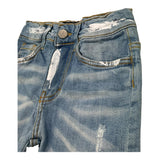 ALEXANDER KIM 47 jeans tinta unia con girovita regolabile Azzurro per Bambino J-BALVIN AZZURRO ALEXANDER KIM 47 