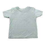 Bamboom+Babies T-Shirt Girocollo Tinta Unita con Logo per Neonato 824 VERDE ACQUA BAMBOOM+BABIES 