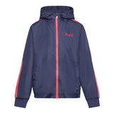 Levi'S Giubbino Tinta Unita con Zip E Cappuccio per Bambino 8EH380 BLU LEVI'S 
