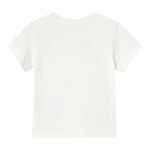 Mayoral T-Shirt Girocollo Tinta Unita con Stampe per Neonato 1057 BIANCO MAYORAL 