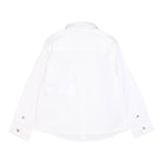 Emporio Armani Camicia Manica Lunga Tinta Unita per Neonato 8NHC01 BIANCO EMPORIO ARMANI 