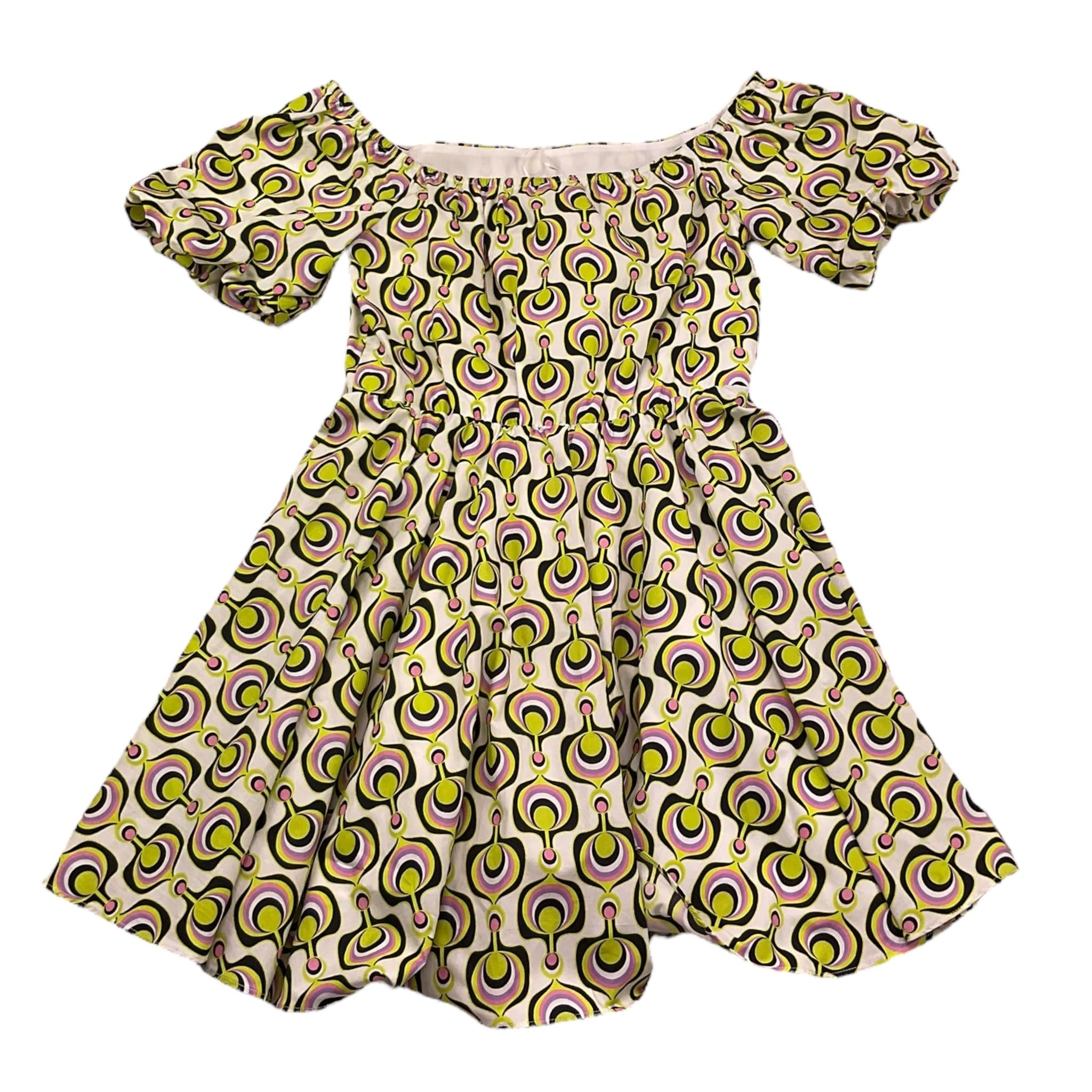 Kocca Abito Mezza Manica Stampa Fantasia per Bambina MARAIRI BIANCO Kocca 