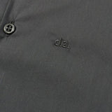 Daniele Alessandrini Camicia Manica Lunga Tinta Unita con Stampa per Bambino 1295C0306 NERO DANIELE ALESSANDRINI 