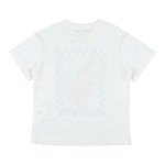 Stella Mccartney T-Shirt Girocollo Tinta Unita con Stampa per Neonato TW8R71N BIANCO STELLA McCARTNEY 